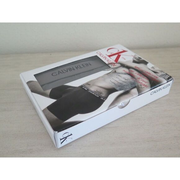 Calvin Klein NB2226021 Men's Size M Gray Sky CK One Microfiber Boxer Briefs - Picture 3 of 6